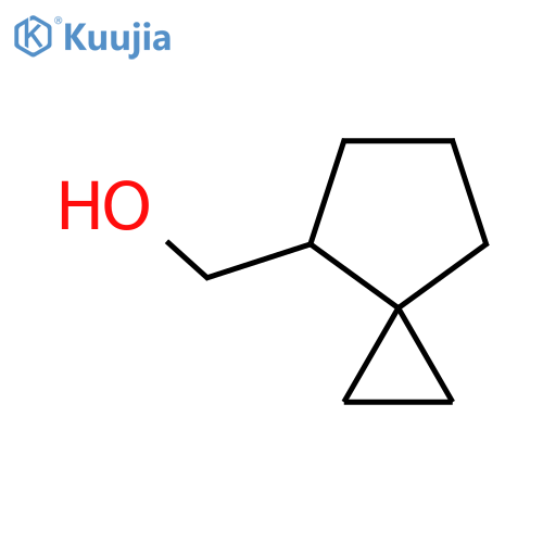 {spiro2.4heptan-4-yl}methanol structure