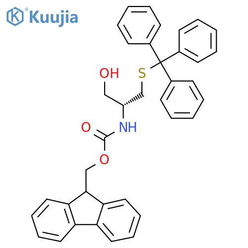 Fmoc-Cysteinol(Trt) structure