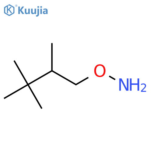 O-(2,3,3-trimethylbutyl)hydroxylamine structure