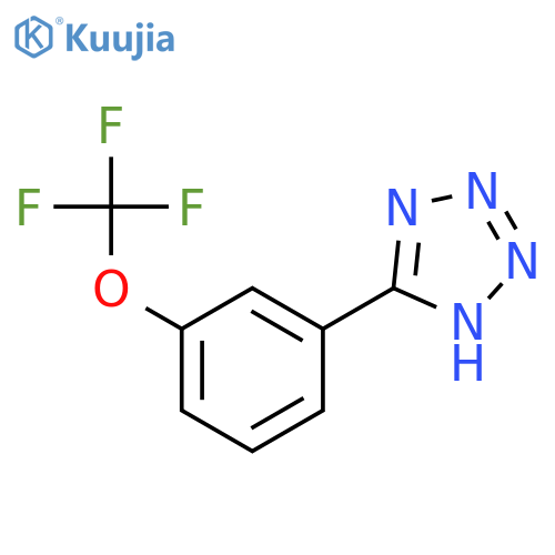 5-(3-Trifluoromethoxyphenyl)-1H-tetrazole structure