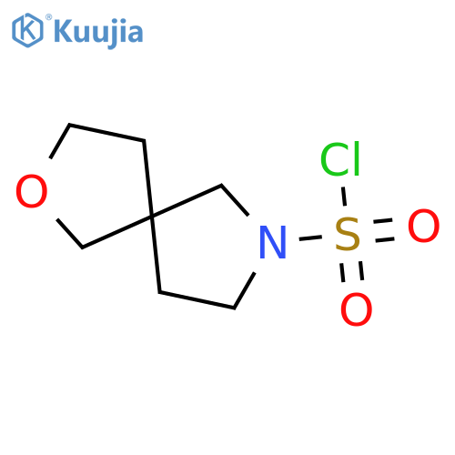 2-oxa-7-azaspiro4.4nonane-7-sulfonyl chloride structure