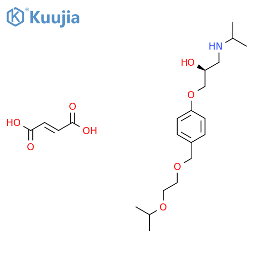 S-(-)-Bisoprolol Fumarate structure