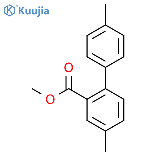 Methyl 4',4-dimethylbiphenyl-2-carboxylate structure