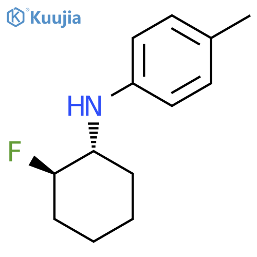 N-[(1R,2R)-2-Fluorocyclohexyl]-4-methylaniline structure