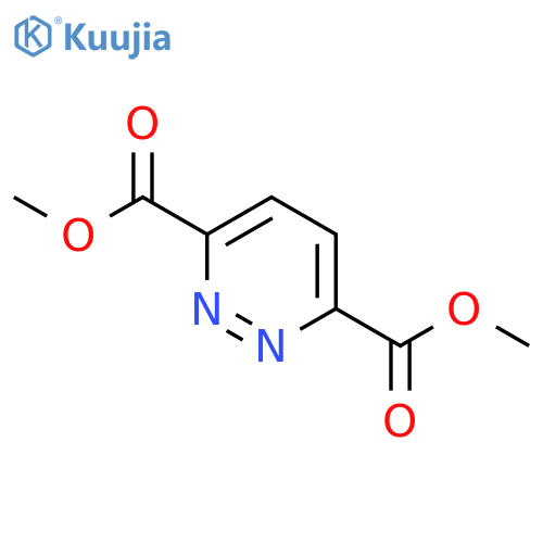 3,6-Pyridazinedicarboxylic acid 3,6-dimethyl ester structure