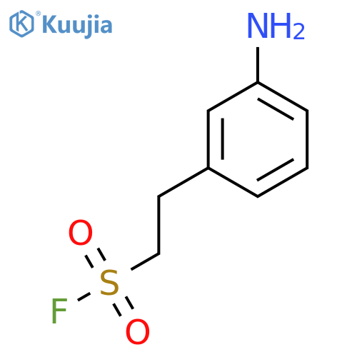 2-(3-aminophenyl)ethane-1-sulfonyl fluoride structure
