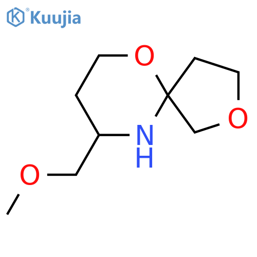 9-(methoxymethyl)-2,6-dioxa-10-azaspiro4.5decane structure