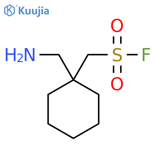 1-(aminomethyl)cyclohexylmethanesulfonyl fluoride structure