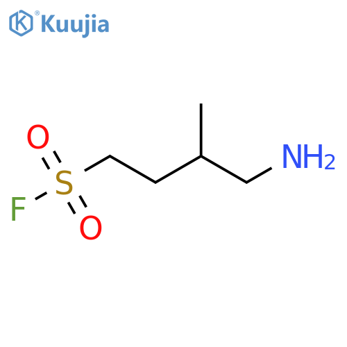 4-Amino-3-methylbutane-1-sulfonyl fluoride structure