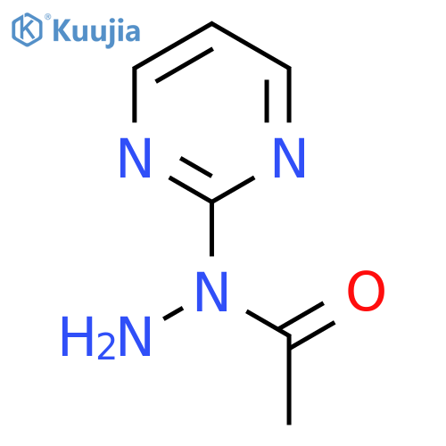 N-(pyrimidin-2-yl)acetohydrazide structure