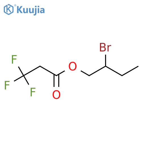 2-bromobutyl 3,3,3-trifluoropropanoate structure