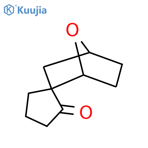 7-oxaspirobicyclo2.2.1heptane-2,1'-cyclopentane-5'-one structure