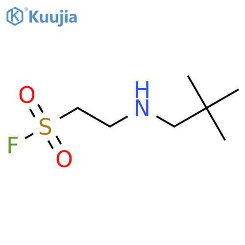 2-(2,2-dimethylpropyl)aminoethane-1-sulfonyl fluoride structure