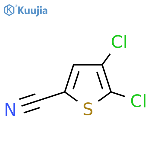 4,5-Dichlorothiophene-2-carbonitrile structure