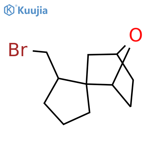 5'-(bromomethyl)-7-oxaspirobicyclo2.2.1heptane-2,1'-cyclopentane structure