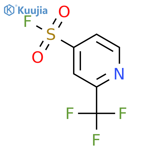 2-(Trifluoromethyl)pyridine-4-sulfonyl fluoride structure