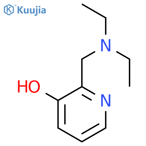 2-(Diethylamino)methylpyridin-3-ol structure