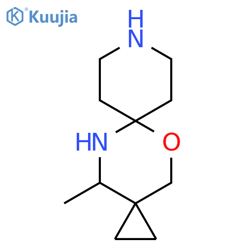 13-methyl-5-oxa-9,12-diazadispiro2.2.5^{6}.2^{3}tridecane structure