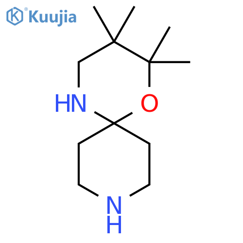 2,2,3,3-tetramethyl-1-oxa-5,9-diazaspiro5.5undecane structure