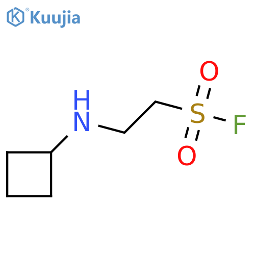 2-(cyclobutylamino)ethane-1-sulfonyl fluoride structure