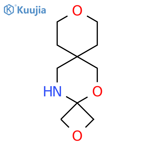 2,5,10-trioxa-14-azadispiro3.2.5^{7}.2^{4}tetradecane structure