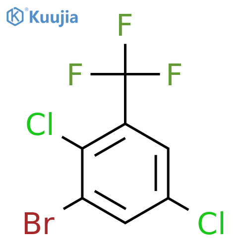 3-Bromo-2,5-dichlorobenzotrifluoride structure
