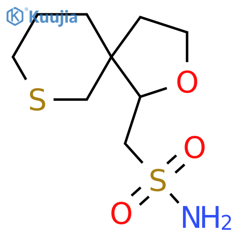 {2-oxa-7-thiaspiro4.5decan-1-yl}methanesulfonamide structure