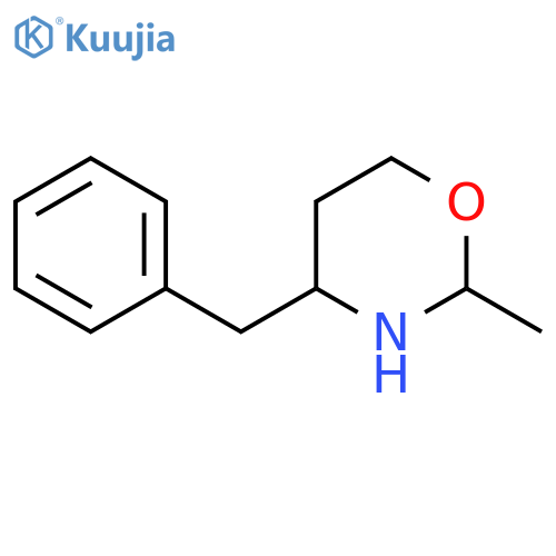 4-Benzyl-2-methyl-1,3-oxazinane structure