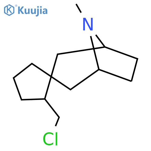 2'-(chloromethyl)-8-methyl-8-azaspirobicyclo3.2.1octane-3,1'-cyclopentane structure