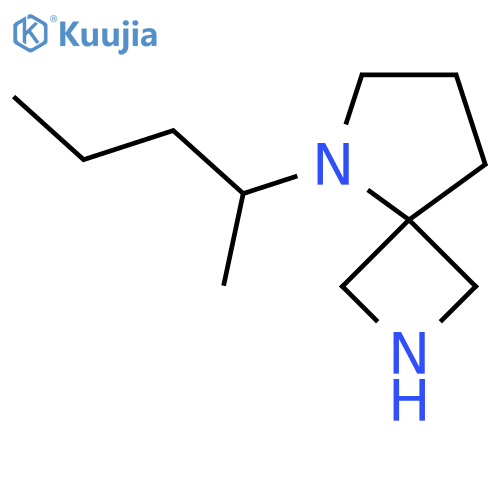 5-(pentan-2-yl)-2,5-diazaspiro3.4octane structure