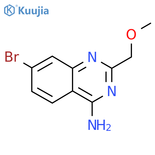 7-bromo-2-(methoxymethyl)quinazolin-4-amine structure