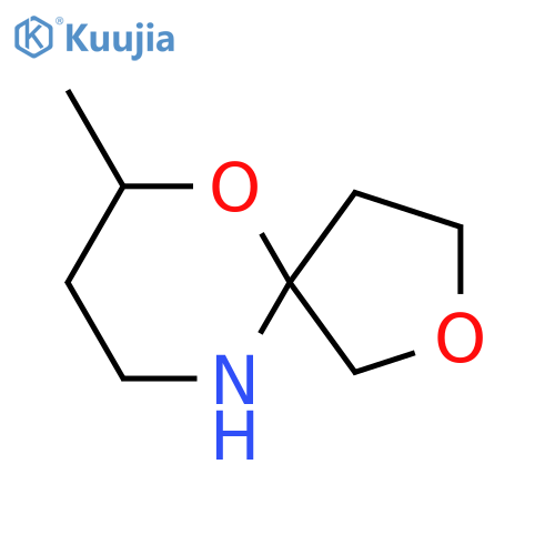 7-methyl-2,6-dioxa-10-azaspiro4.5decane structure