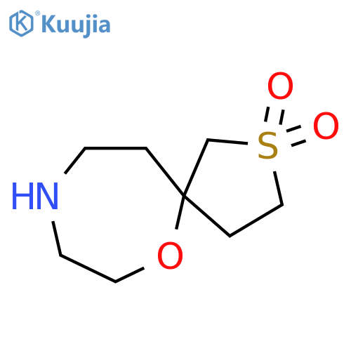 6-Oxa-2-thia-9-azaspiro[4.6]undecane, 2,2-dioxide structure