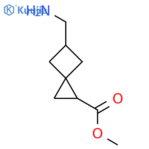 methyl 5-(aminomethyl)spiro2.3hexane-1-carboxylate structure