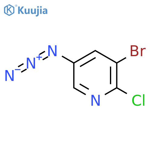5-Azido-3-bromo-2-chloropyridine structure