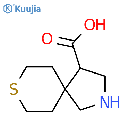 8-thia-2-azaspiro4.5decane-4-carboxylic acid structure
