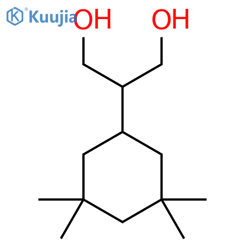2-(3,3,5,5-tetramethylcyclohexyl)propane-1,3-diol structure