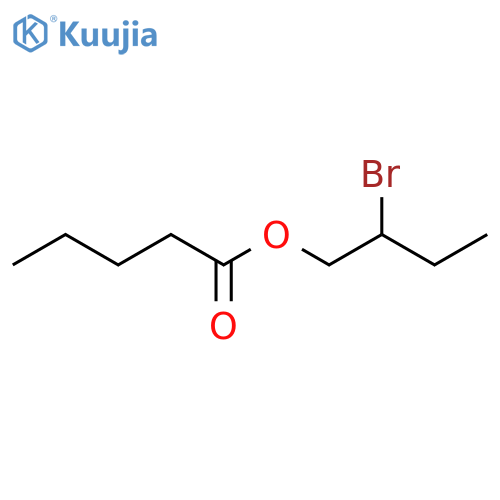 2-bromobutyl pentanoate structure