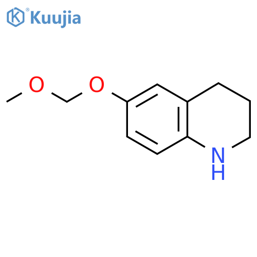 6-(methoxymethoxy)-1,2,3,4-tetrahydroquinoline structure