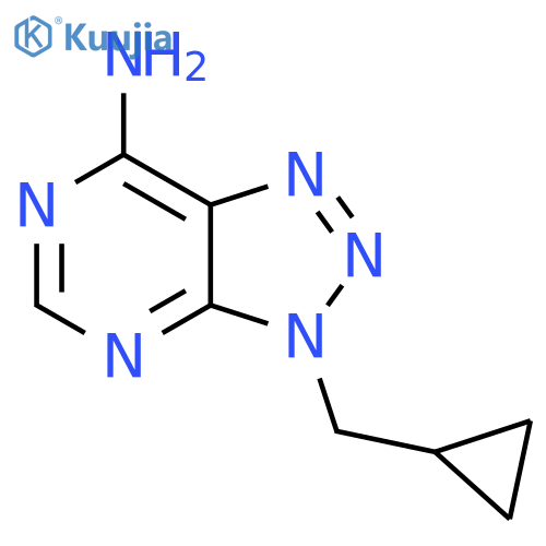 3-(cyclopropylmethyl)-3H-1,2,3triazolo4,5-dpyrimidin-7-amine structure
