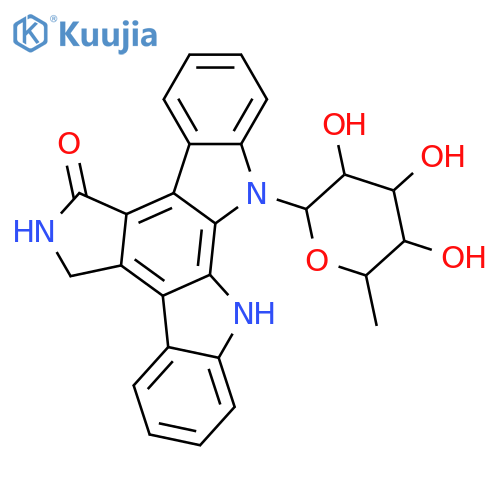 Staurosporinone; N13-(6-Deoxy-β-D-galactopyranosyl) structure