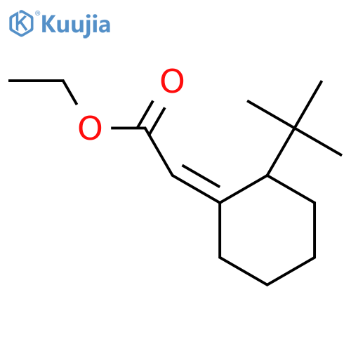 ethyl 2-(1Z)-2-tert-butylcyclohexylideneacetate structure