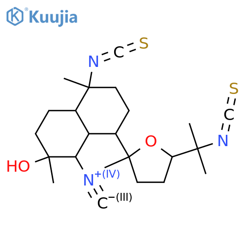 Kalihinol F; 10,16-Diisothiocyanate structure
