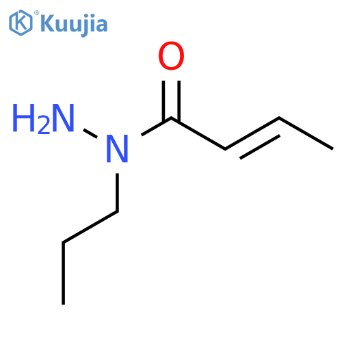 N-propylbut-2-enehydrazide structure