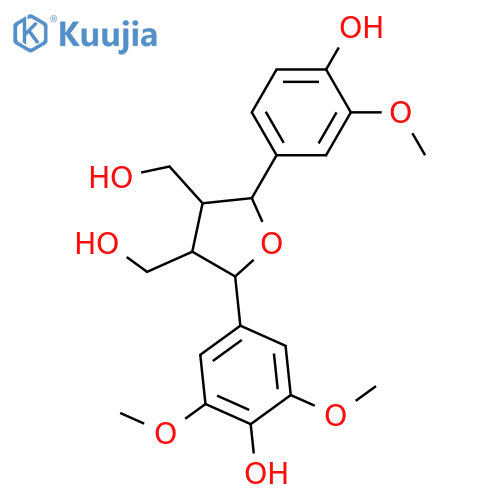 7,7'-Epoxy-8,8'-lignan-3,3',4,4',9,9'-hexol; (7RS,7'RS,8SR,8'SR)-form, 5-Methoxy, 3,3'-di-Me ether structure