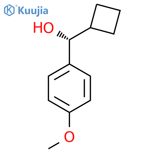 (R)-cyclobutyl(4-methoxyphenyl)methanol structure