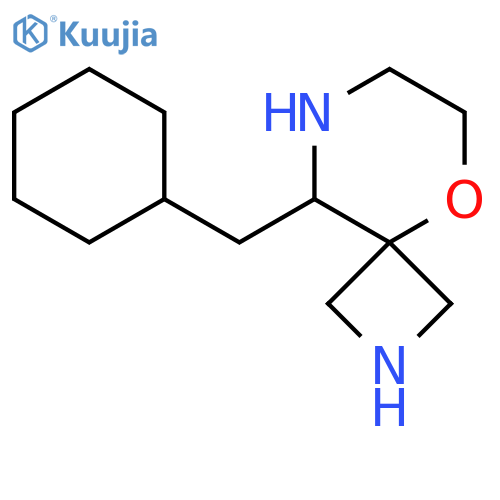 9-(cyclohexylmethyl)-5-oxa-2,8-diazaspiro3.5nonane structure