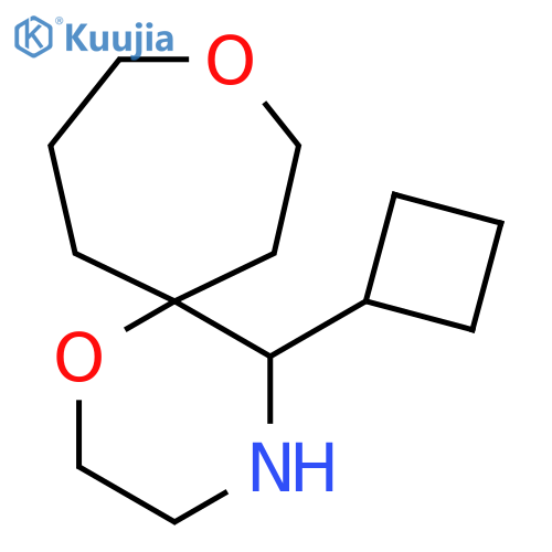 5-cyclobutyl-1,9-dioxa-4-azaspiro5.6dodecane structure