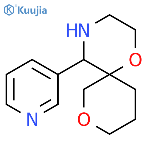 5-(pyridin-3-yl)-1,8-dioxa-4-azaspiro5.5undecane structure