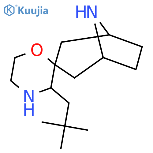 3'-(2,2-dimethylpropyl)-8-azaspirobicyclo3.2.1octane-3,2'-morpholine structure